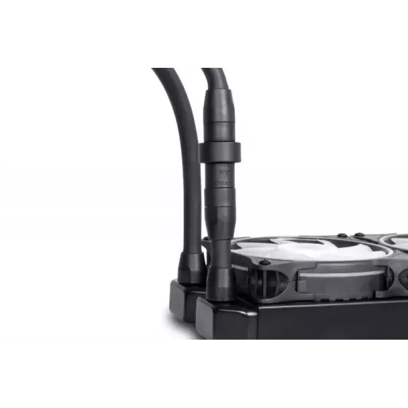 Kit raffreddamento a liquido Alphacool Pro Aurora 420 CPU AIO 14 cm nero bianco