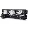 Kit raffreddamento a liquido Alphacool Pro Aurora 420 CPU AIO 14 cm nero bianco
