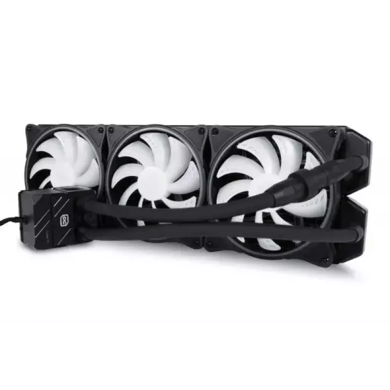 Kit raffreddamento a liquido Alphacool Pro Aurora 420 CPU AIO 14 cm nero bianco