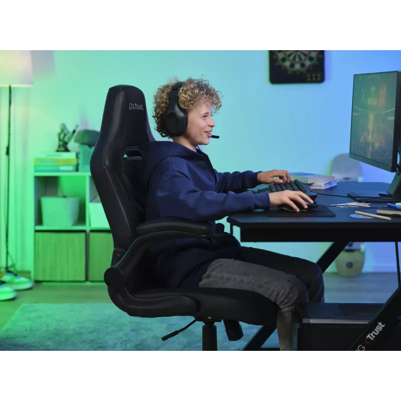 Sedia da gaming universale Trust GXT 703 RIYE nero