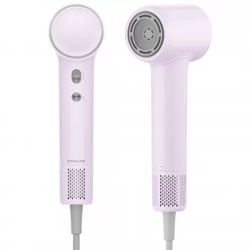 Asciugacapelli Dreame Hair MIN 1200 W, ionico, motore 110000 giri/min, viola, cavo 1,8 m