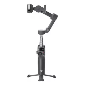 Stabilizzatore per smartphone DJI Osmo Mobile 8 — nero, carico utile max. 0,3 kg, batteria 3350 mAh, 10 ore di autonomia
