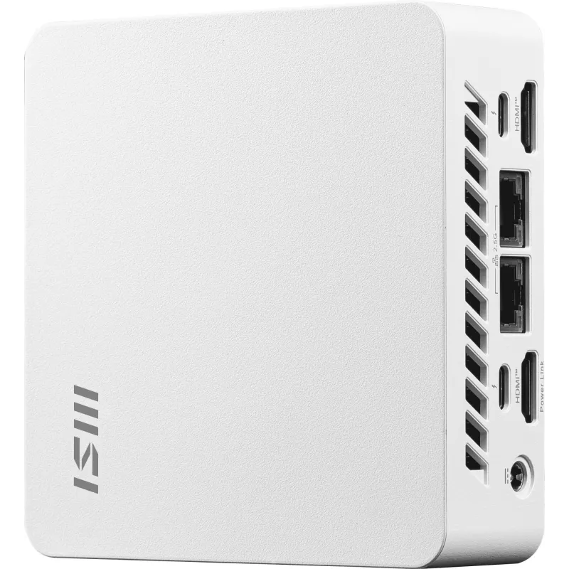 MSI Cubi NUC AI 1UMG-062EU PC/workstation Intel Core Ultra 5 125H 16 GB DDR5-SDRAM 512 GB SSD Windows 11 Pro Mini PC bianco