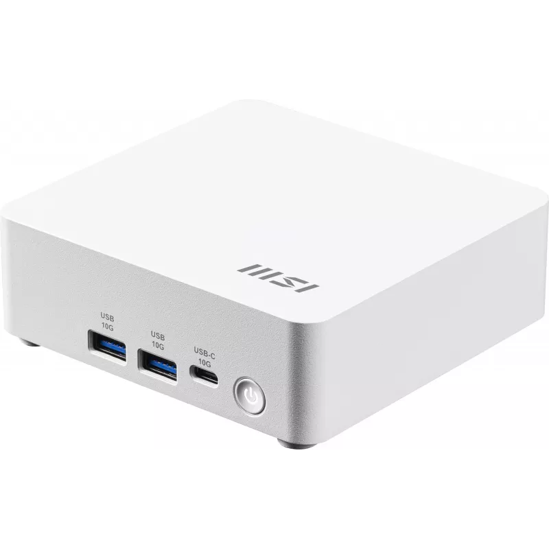 MSI Cubi NUC AI 1UMG-062EU PC/workstation Intel Core Ultra 5 125H 16 GB DDR5-SDRAM 512 GB SSD Windows 11 Pro Mini PC bianco