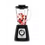 Frullatore da tavolo Tefal BL4358 – 800 W, caraffa in vetro 1,25 l, tritaghiaccio, nero/acciaio inox spazzolato