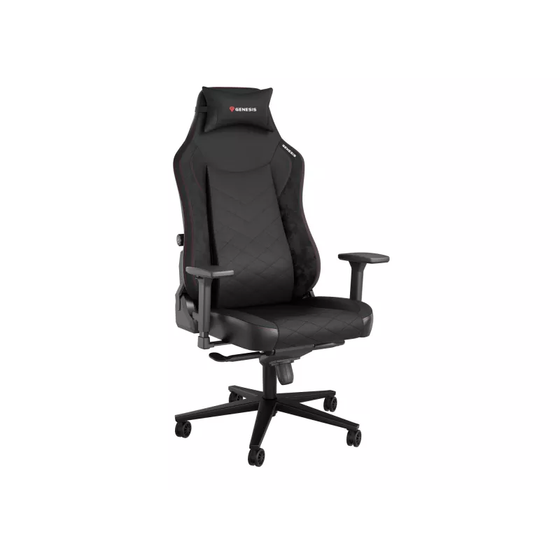 Sedia imbottita GENESIS NITRO 890 G2 schienale imbottito nero altezza 127-134 cm