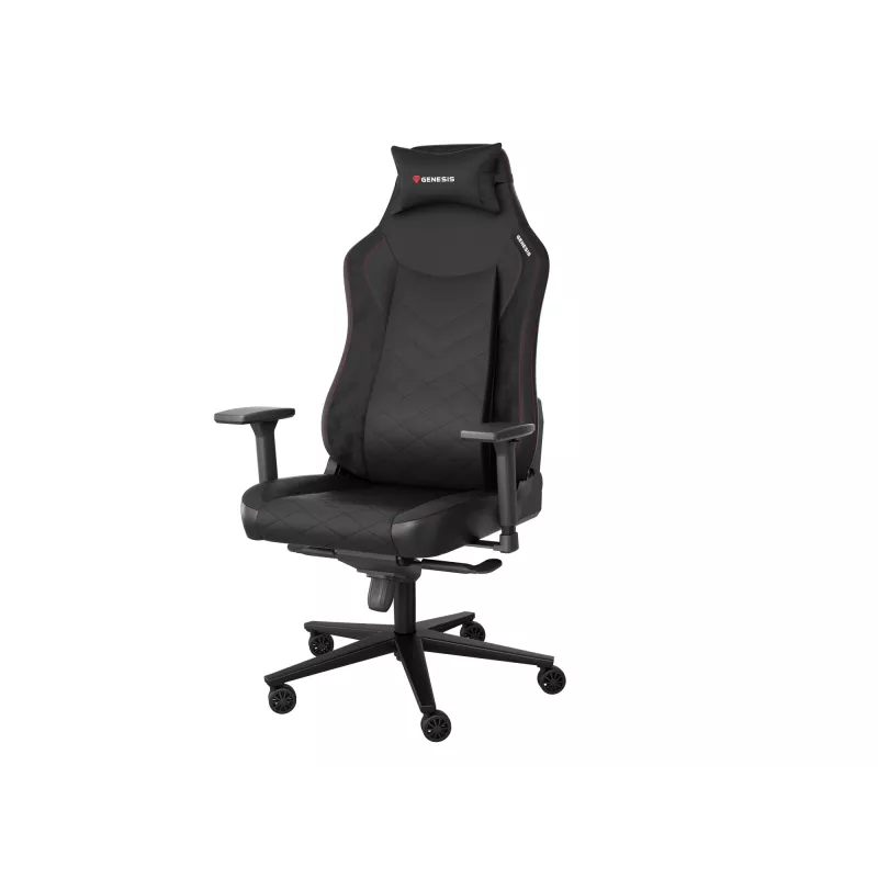 Sedia imbottita GENESIS NITRO 890 G2 schienale imbottito nero altezza 127-134 cm