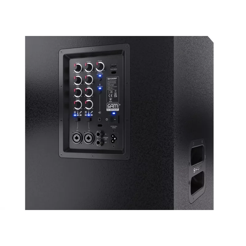 Sharp CP-LS200 altoparlante portatile/party nero 200 W