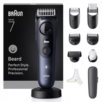 Rifinitore barba Braun BeardTrimmer 7 BT7540 0,5-20 mm batteria nero blu