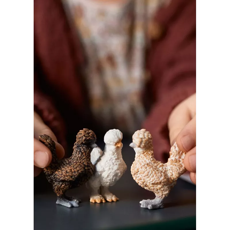 Personaggi giocattolo Schleich FARM WORLD Hühnerfreunde multicolore 42574