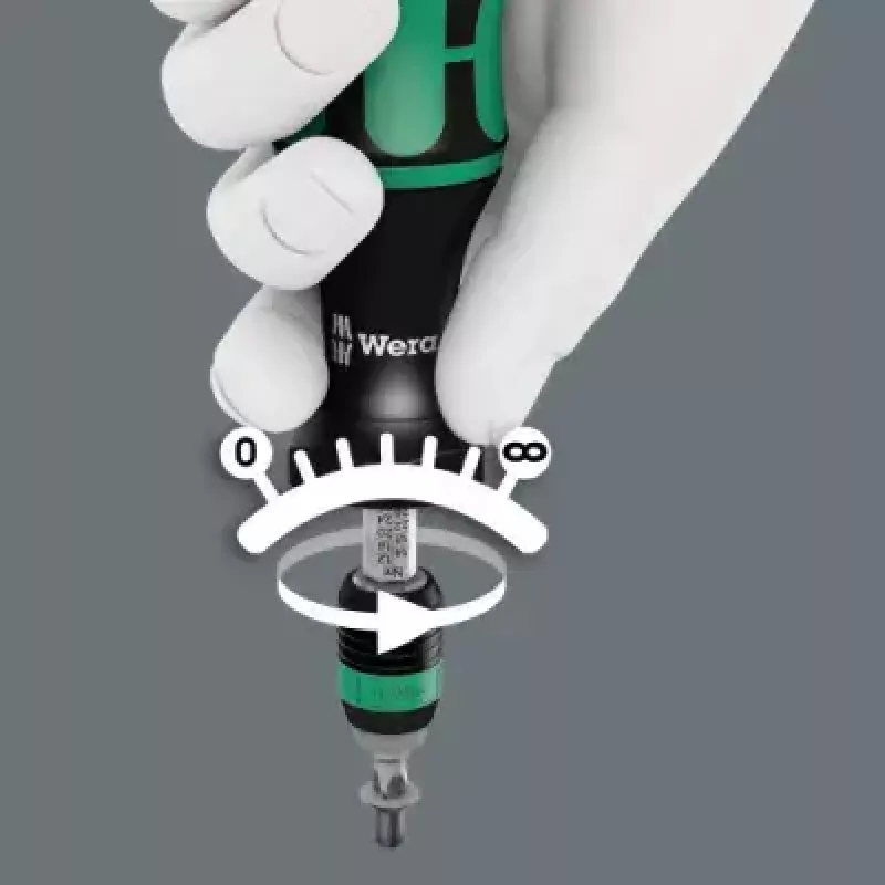 Cacciavite dinamometrico Wera 7400 Kraftform 105 mm