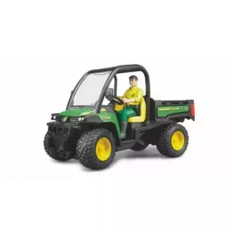 Veicolo giocattolo BRUDER John Deere Gator XUV 855D con conducente