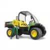 Veicolo giocattolo BRUDER John Deere Gator XUV 855D con conducente