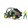 Veicolo giocattolo BRUDER John Deere Gator XUV 855D con conducente