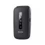 Panasonic KX-TU550 EXB telefono cellulare per anziani, 4G, a conchiglia, 2,8 pollici, nero