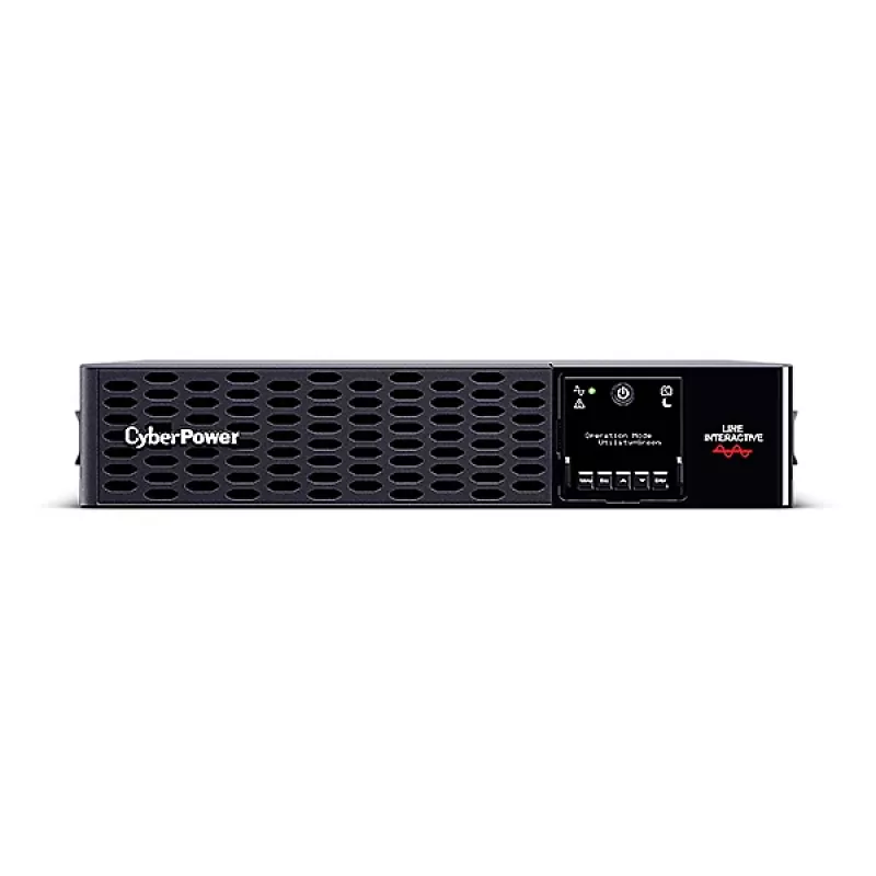 Gruppo di continuità CYBERPOWER PR1500ERT2U 1,5 kVA / 1500 W, line-interactive, onda sinusoidale pura, 10x prese C13, rack 2U