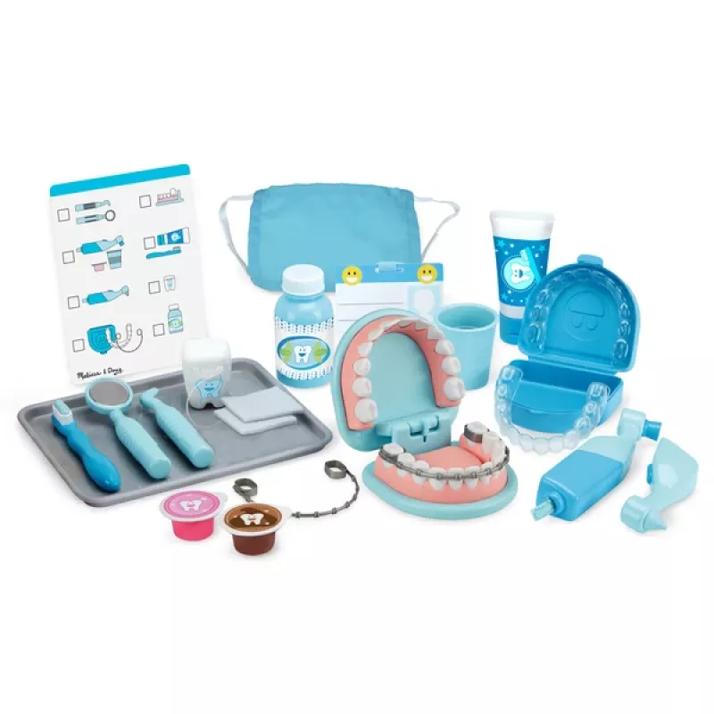 Set giocattolo dentista Spinmaster Melissa & Doug Super Smile Dentist, adatto dai 3 anni, multicolore