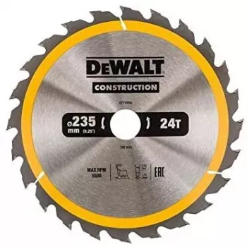 Lama per sega circolare DeWALT DT1954-QZ 23,5 cm 1 pezzo