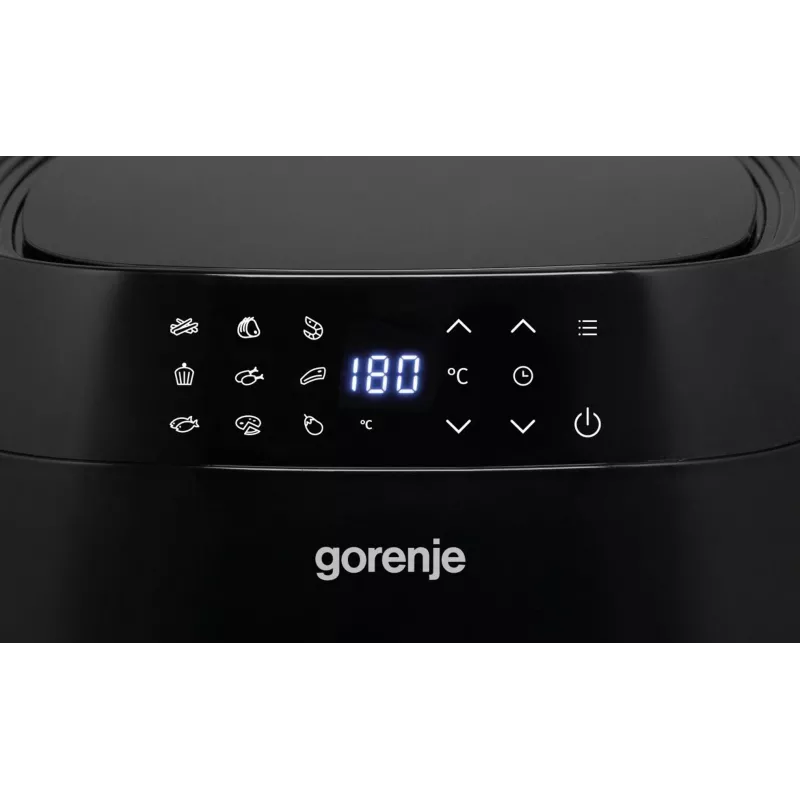 Friggitrice ad aria Gorenje AF1409DB, 3,5 l, 1400 W, nera