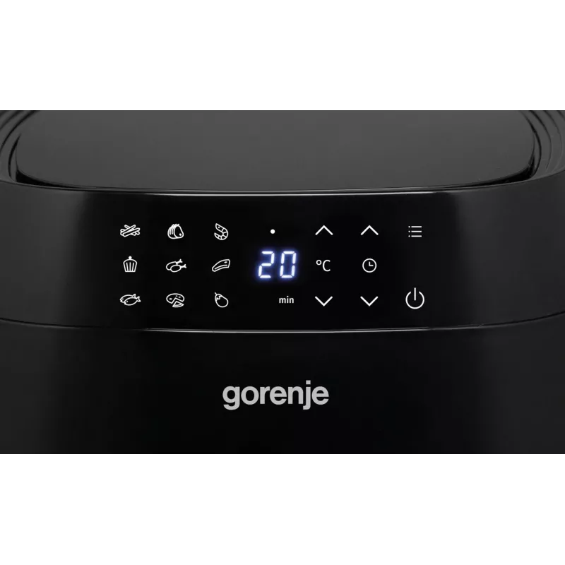 Friggitrice ad aria Gorenje AF1409DB, 3,5 l, 1400 W, nera