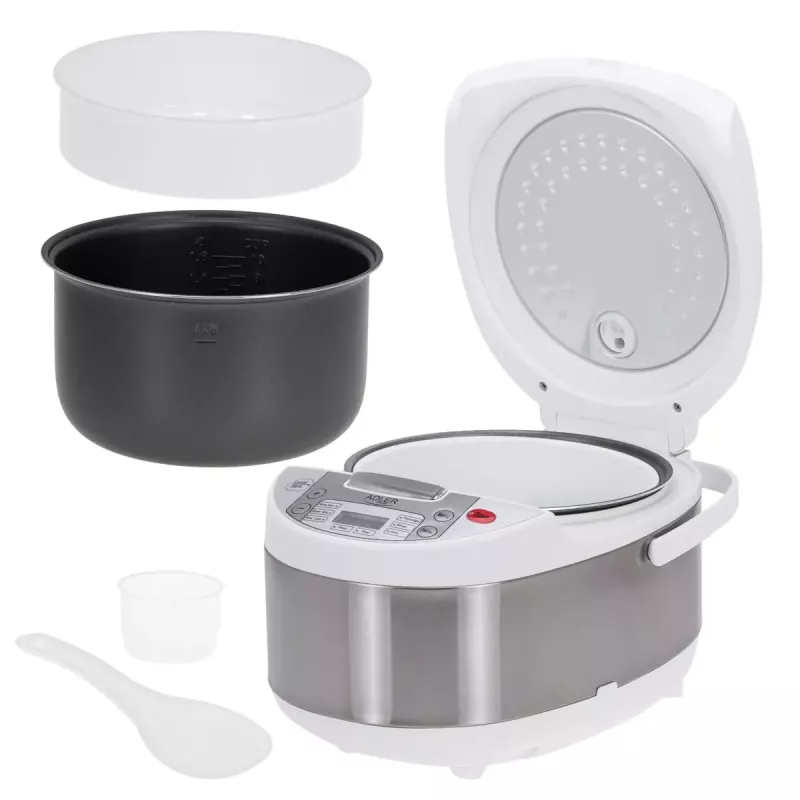 Multicooker Adler AD 6420 — 700 W, capacità 3,25 L, 6 programmi programmabili, display LED