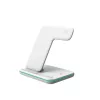 CANYON WS-303 supporto di ricarica wireless Qi 3 in 1, 15 W, bianco (CNS-WCS303W)