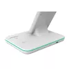 CANYON WS-303 supporto di ricarica wireless Qi 3 in 1, 15 W, bianco (CNS-WCS303W)