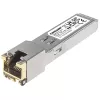 Intellinet Modulo ricetrasmettitore ottico, Gigabit RJ45 rame SFP, porta 1000Base-T (RJ45), 100 m, conforme MSA, compatibile Cisco GLC-T, Ethernet, fibra ottica, tre anni di garanzia