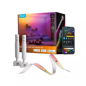 Striscia LED Govee H61B8, Wi‑Fi 2,4 GHz e Bluetooth, 350 lm/m