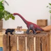 Figura Schleich WILD LIFE Macaco giapponese beige marrone rosa 14871