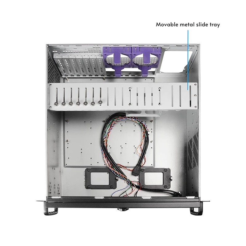 Case per computer Chieftec UNC-409S-AIO-OP rack nero