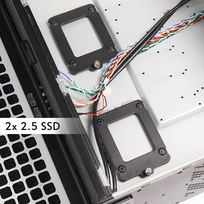 Case per computer Chieftec UNC-409S-AIO-OP rack nero