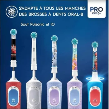 Oral-B Kids Pro Kids3+ 4 pz. multicolore, bianco