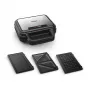 Sandwich maker Tefal SW383D10 700 W nero, acciaio inox