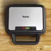 Sandwich maker Tefal SW383D10 700 W nero, acciaio inox