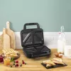 Sandwich maker Tefal SW383D10 700 W nero, acciaio inox