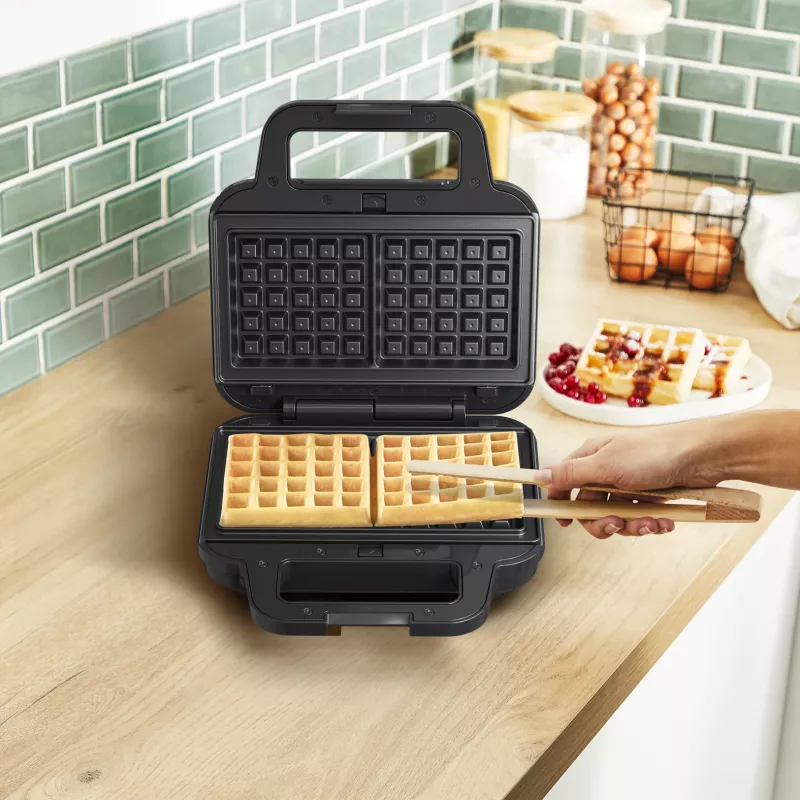 Sandwich maker Tefal SW383D10 700 W nero, acciaio inox