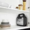 Sandwich maker Tefal SW383D10 700 W nero, acciaio inox