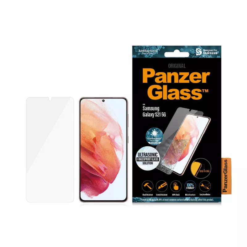 Vetro protettivo per display PanzerGlass per Samsung Galaxy S21 5G
