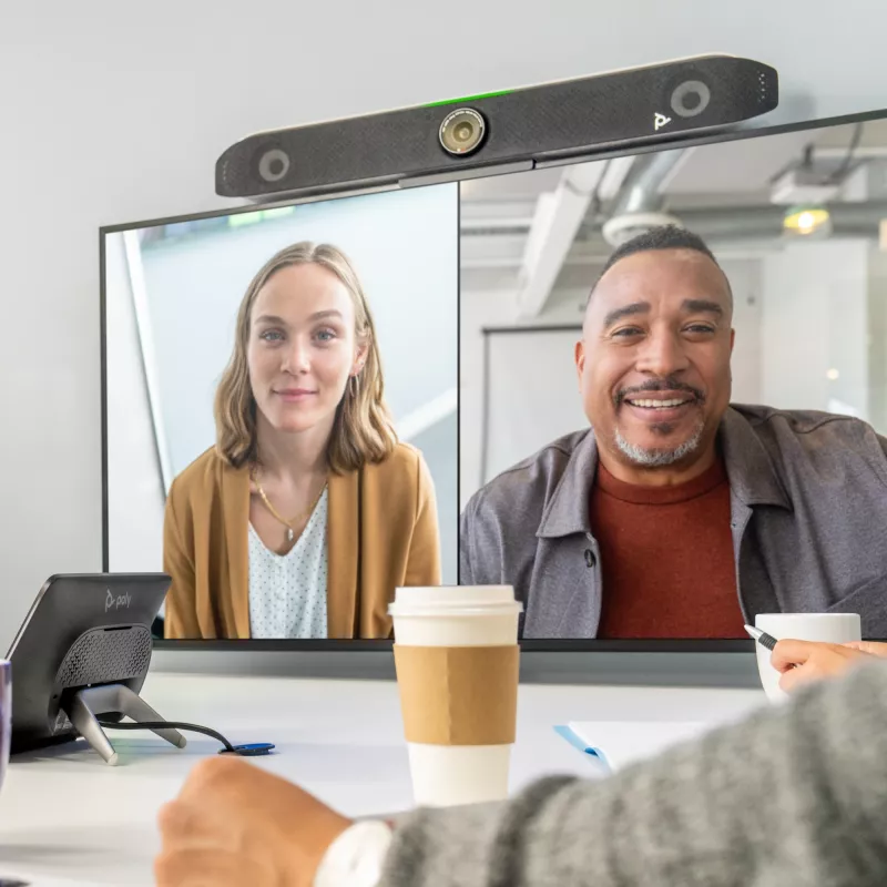 Sistema di videoconferenza di gruppo POLY Studio X52 4K Ultra HD 60 fps