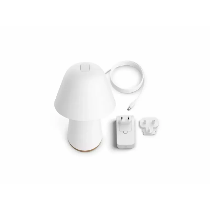 Philips Hue Twilight 929003711201 lampada da tavolo, White and Color Ambiance, bianca