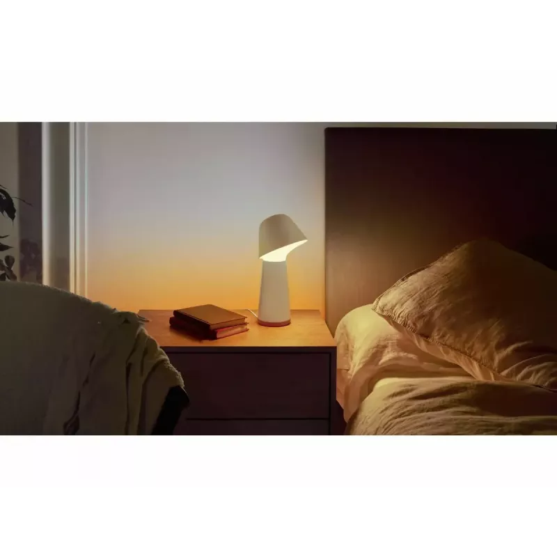 Philips Hue Twilight 929003711201 lampada da tavolo, White and Color Ambiance, bianca