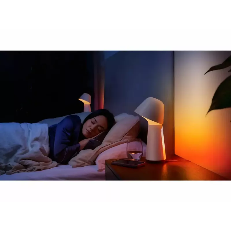 Philips Hue Twilight 929003711201 lampada da tavolo, White and Color Ambiance, bianca