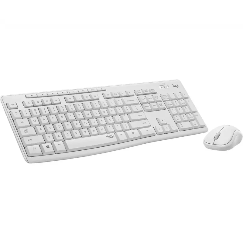 Combo tastiera e mouse wireless Logitech MK295 Silent