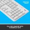 Combo tastiera e mouse wireless Logitech MK295 Silent