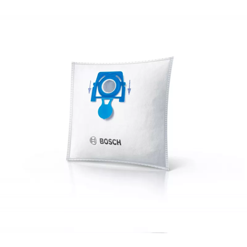 Sacchetti per aspirapolvere a traino Bosch BBZWD4BAG, bianco, confezione da 4 pezzi