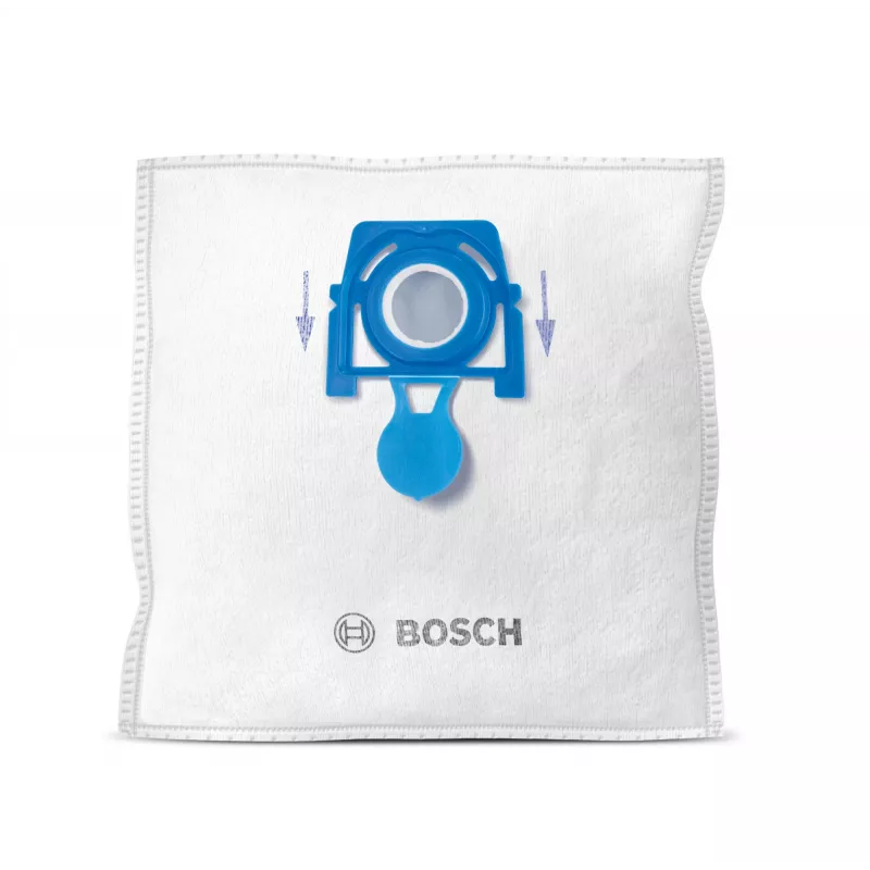 Sacchetti per aspirapolvere a traino Bosch BBZWD4BAG, bianco, confezione da 4 pezzi