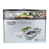 Electrolux PKKS8 Set cestello per cottura a vapore, acciaio, 4 pezzi