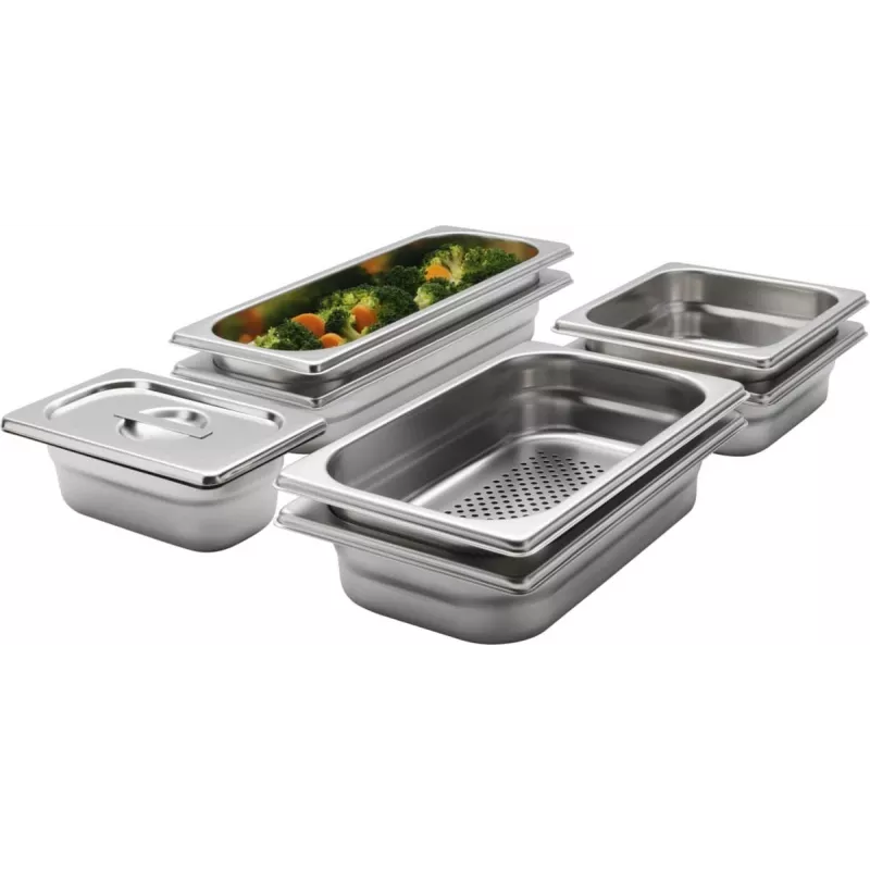 Electrolux PKKS8 Set cestello per cottura a vapore, acciaio, 4 pezzi