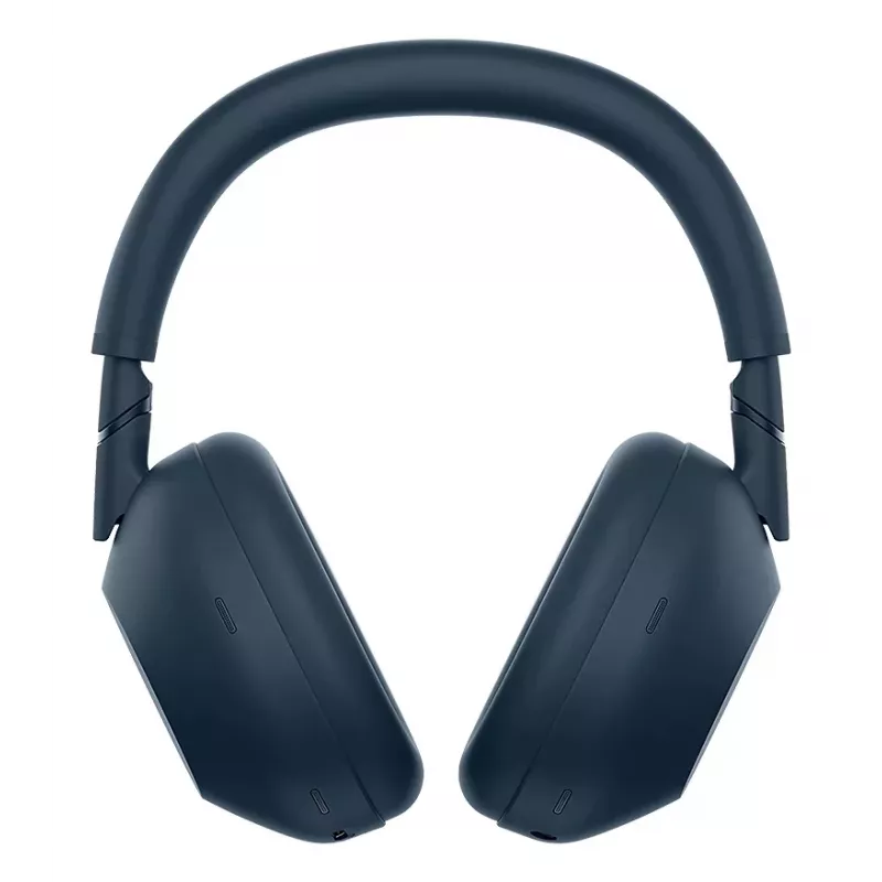 Sony WH-1000XM6 WH1000XM6L.CE7 cuffie circumaurali con microfono, cablate e wireless, Bluetooth, USB-C, cancellazione attiva del rumore, Hi-Res, LDAC, 4-40.000 Hz, blu